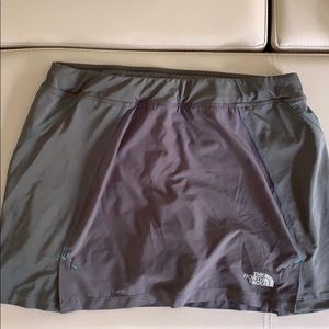 The NorthFace skirted shorts for running.